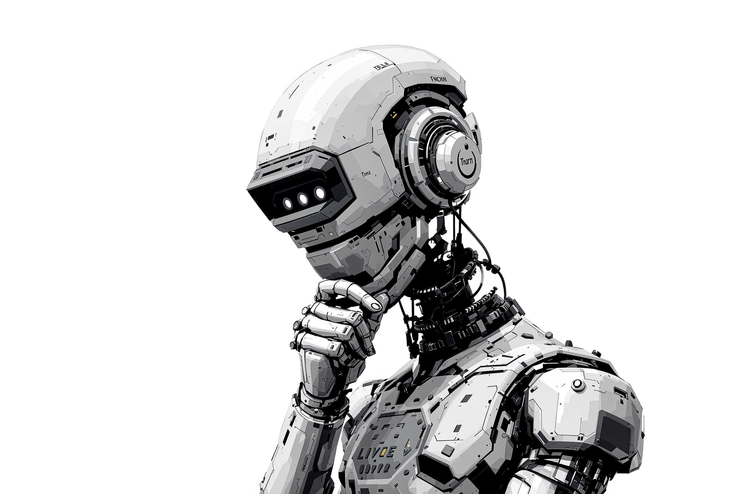 AI Robot Background